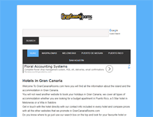 Tablet Screenshot of grancanariarooms.com